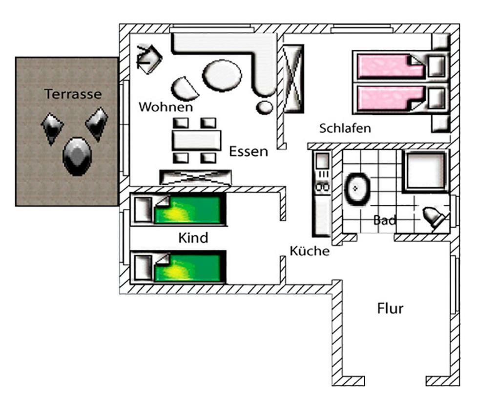 Ferienhaus Mara Apartment Borkum Exterior photo